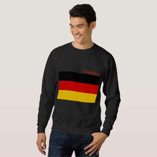 Flag of Germany custom-cut  Trui (Voorkant volledig)