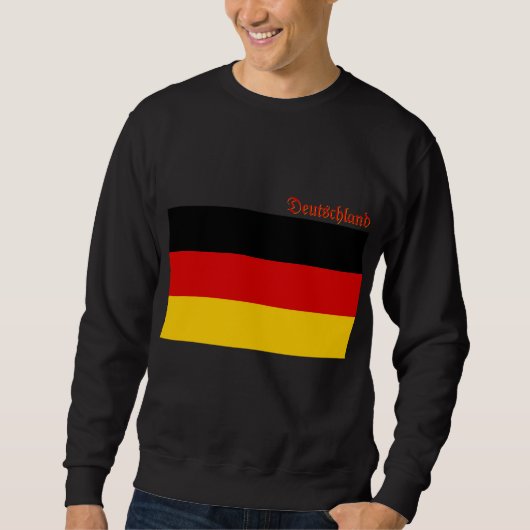 Flag of Germany custom-cut  Trui (Voorkant)