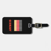Flag of Germany Luggage Tag Bagagelabel (Voorkant horizontaal)