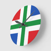 Flag of Groningen (province) Ronde Klok (Hoek)