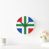 Flag of Groningen (province) Ronde Klok (Huis)