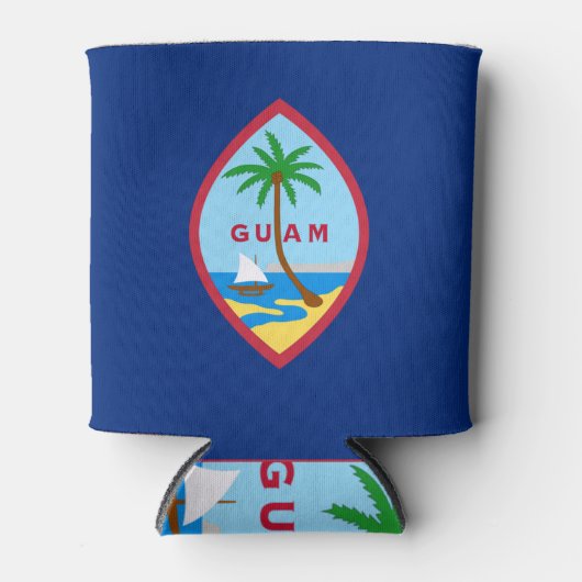 Flag of Guam Blikjeskoeler (Voorkant)