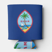 Flag of Guam Blikjeskoeler (Achterkant)