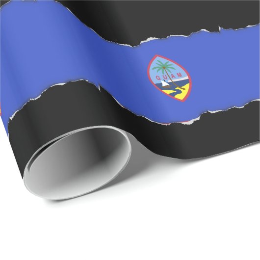 Flag of Guam Cadeaupapier (Rol Hoek)