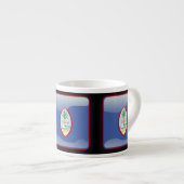 Flag of Guam Espresso Kop (Voorkant rechts)