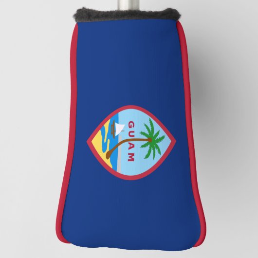 Flag of Guam Golfheadcover (Draai 90)