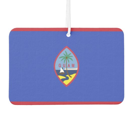 Flag of Guam Luchtverfrisser (Voorkant)