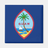 Flag of Guam Magneet (Voorkant)