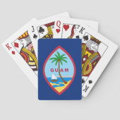 Flag of Guam Pokerkaarten (Achterkant)