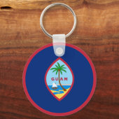 Flag of Guam Sleutelhanger (Voorkant)