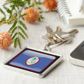 Flag of Guam Sleutelhanger (Zijkant)