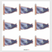 Flag of Guam Sticker (Vel)