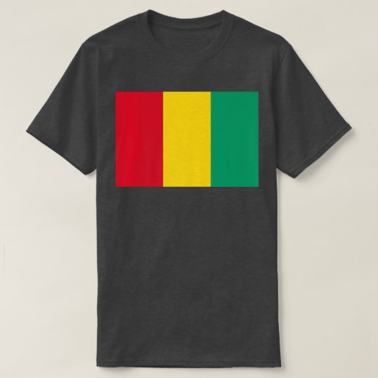 Flag of Guinea  T-shirt (Design voorkant)
