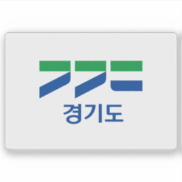 Flag of Gyeonggi Province, South Korea Sticker
