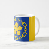 Flag of Hamilton, Ontario Coffee Mug Koffiemok (Voorkant rechts)