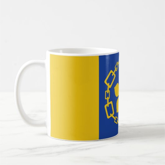 Flag of Hamilton, Ontario Coffee Mug Koffiemok (Links)