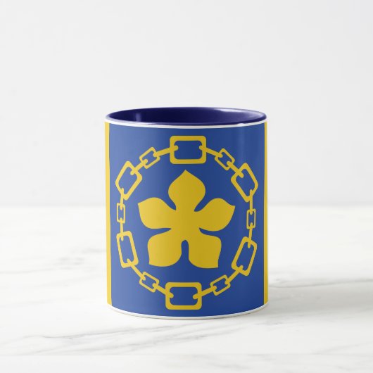 Flag of Hamilton, Ontario Mug Mok (Midden)