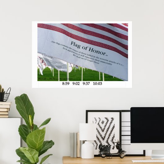 Flag of Heroes Poster (Thuiskantoor)