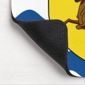 Flag of Hertfordshire Mouse Pad Muismat (Hoek)