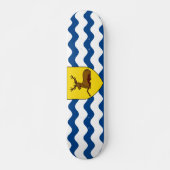 Flag of Hertfordshire Skateboard (Voorkant)