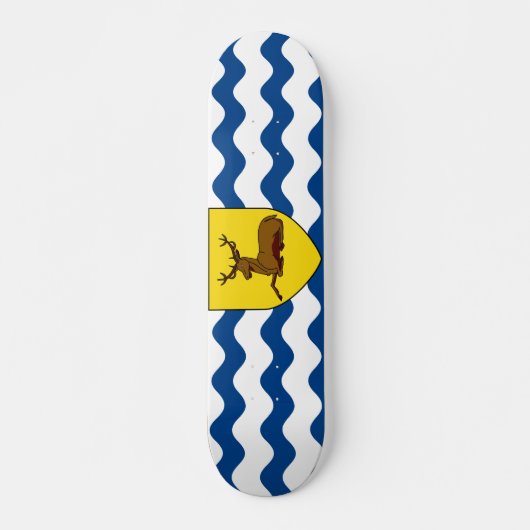 Flag of Hertfordshire Skateboard (Voorkant)