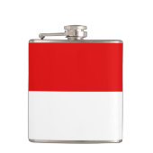 Flag of Hesse Hip Flask Heupfles (Voorkant)