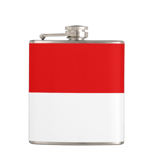 Flag of Hesse Hip Flask Heupfles (Voorkant)
