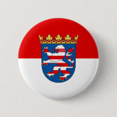 Flag of Hesse Pinback Button (Voorkant)
