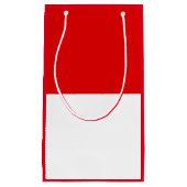 Flag of Hesse Small Gift Bag Klein Cadeauzakje (Voorkant)