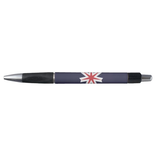 Flag of Hokkaido Prefecture, Japan Pen (Voorkant)