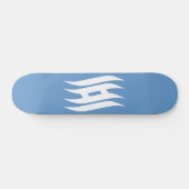 Flag of Hyogo Prefecture, Japan Persoonlijk Skateboard (Horizontaal)