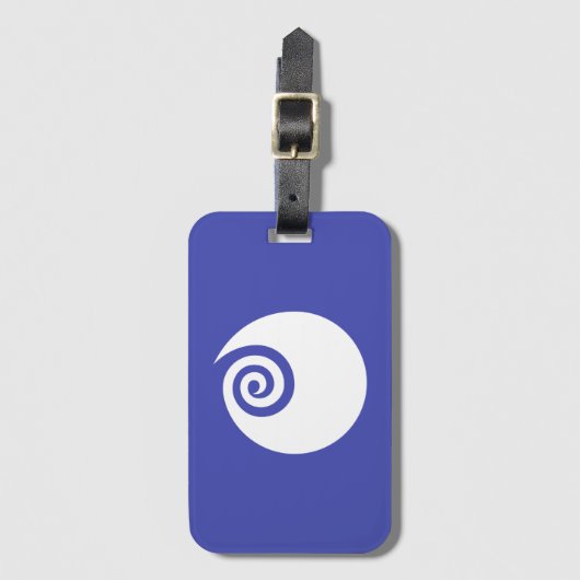 Flag of Ibaraki Prefecture, Japan Bagagelabel (Voorkant (verticaal))