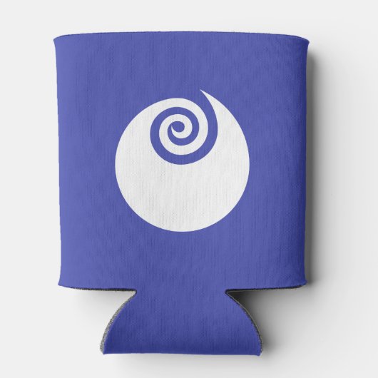 Flag of Ibaraki Prefecture, Japan  Blikjeskoeler (Achterkant)