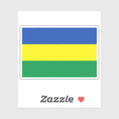 Flag of Independent Sudan (1956-1970) Sticker (Vel)