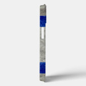 Flag of Israel with worn retro vinttures Case-Mate iPhone Case (Achterkant / Rechts)