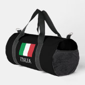 Flag of Italy custom duffle bag Plunjezak (Rechterhoek)