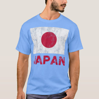 Flag of Japan Shirt Distressed Vintage Japanese