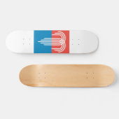 Flag of Kansas City, Missouri Persoonlijk Skateboard (Horizontaal)