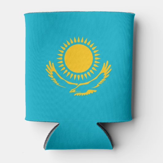 Flag of Kazakhstan Blikjeskoeler (Voorkant)