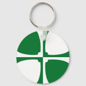 Flag of Kirkcudbrightshire Keychain (Voorkant)