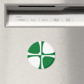 Flag of Kirkcudbrightshire Magnet (Insitu (Vaatwasser))