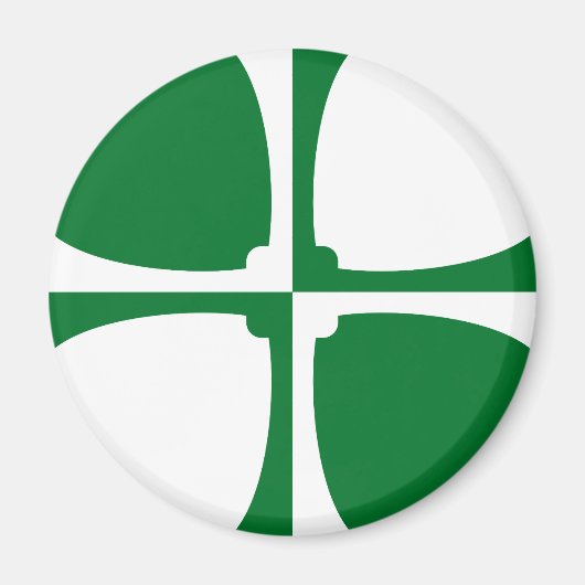 Flag of Kirkcudbrightshire Magnet (Voorkant)