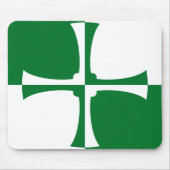 Flag of Kirkcudbrightshire Mouse Pad Muismat (Voorkant)