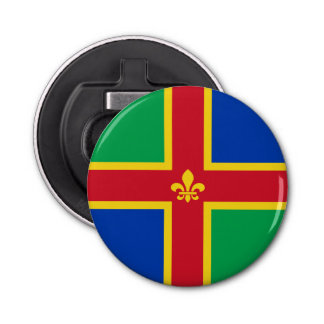 Flag of Lincolnshire Bottle Opener