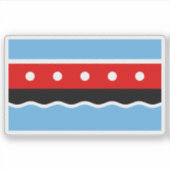 Flag of Maryhill, Scotland Sticker (Voorkant)