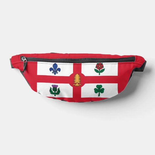 Flag of Montreal, Quebec Heuptasje (Liggend)
