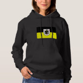 Flag of Munich  Germany Hoodie (Voorkant)