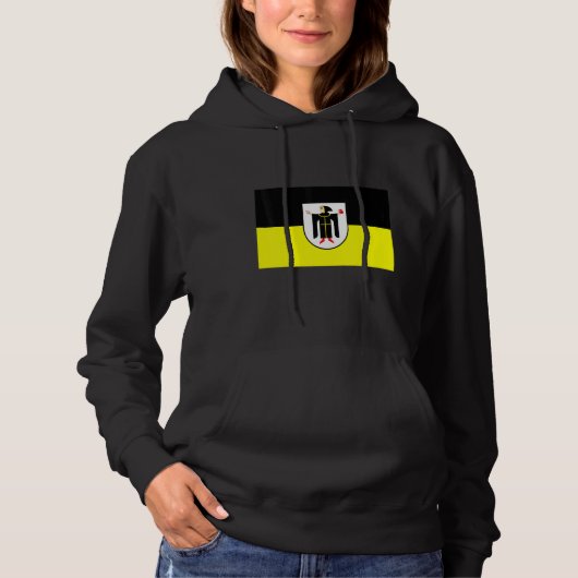 Flag of Munich  Germany Hoodie (Voorkant)