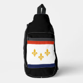 Flag of New Orleans, Louisiana  Sling Bag (Voorkant)