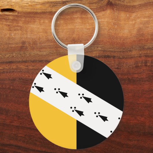 Flag of Norfolk Keychain (Voorkant)